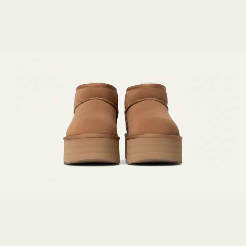 Mini-Plateau-Ankle-Boot Sydney - Braun
