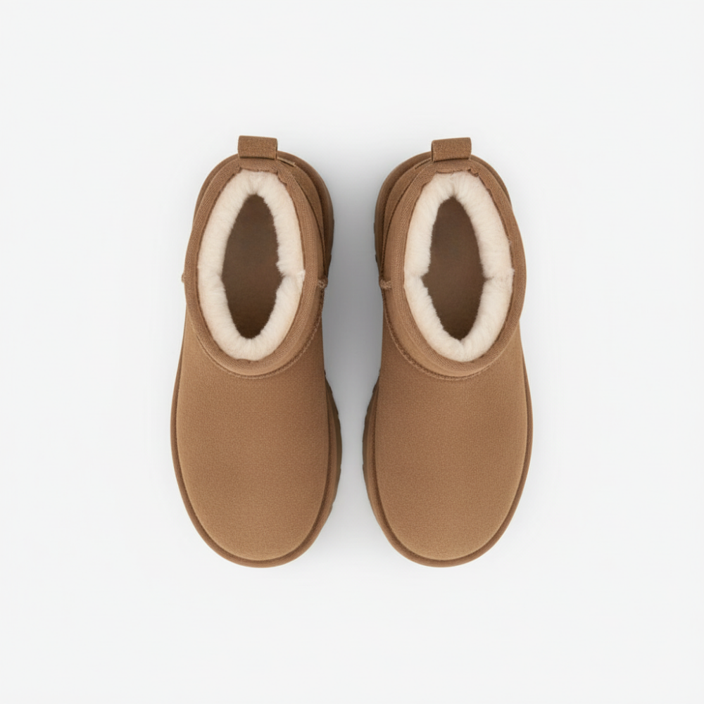 Mini-Plateau-Ankle-Boot Sydney - Braun