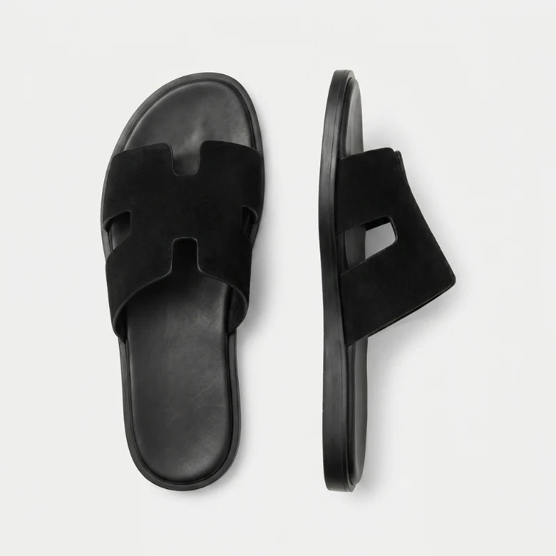 Sandals Amalfi Suede - Black