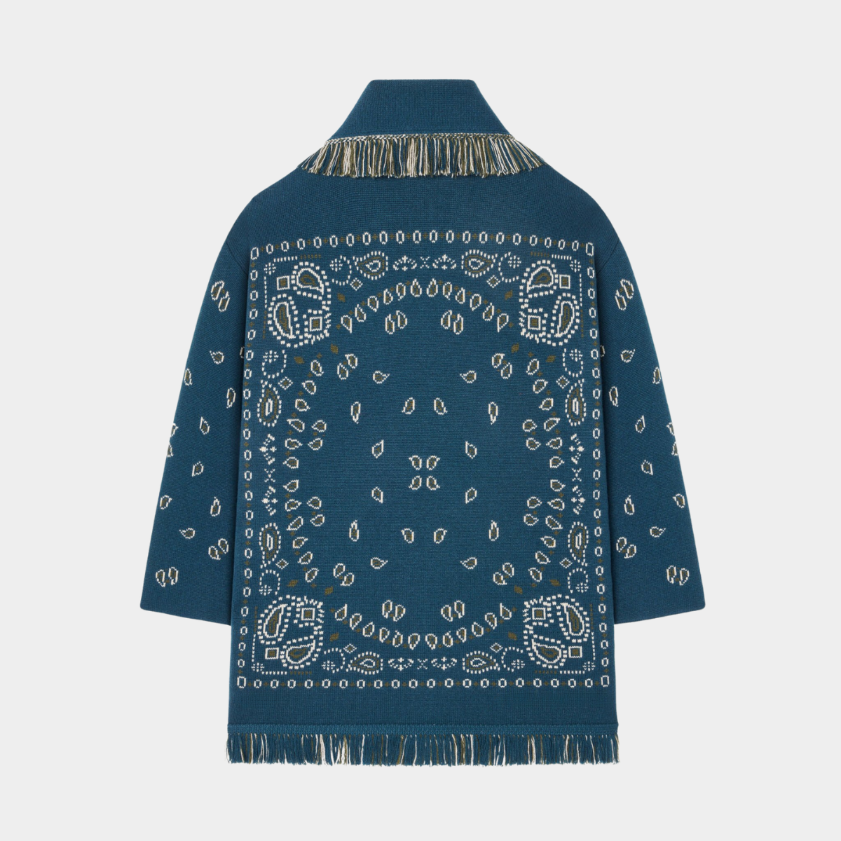Cardigan bandana Persia - Petrol Blue