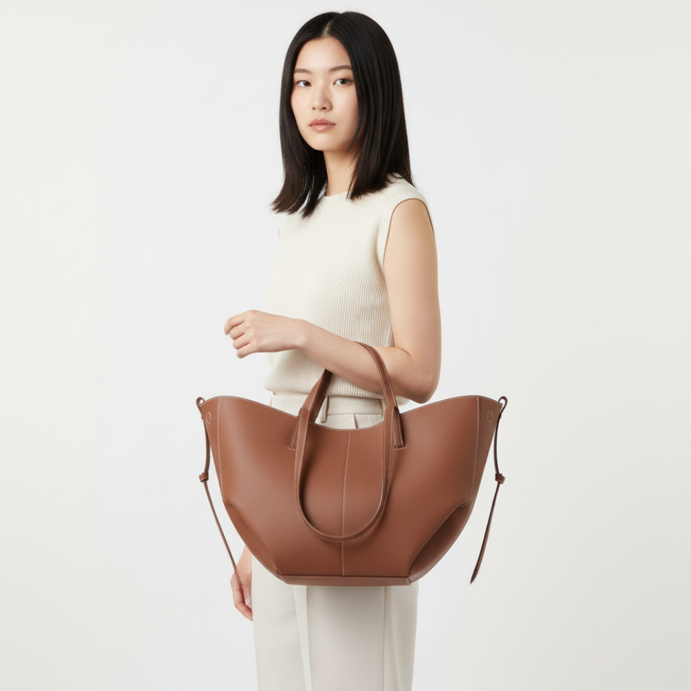 Sac cabas Stella - Cognac