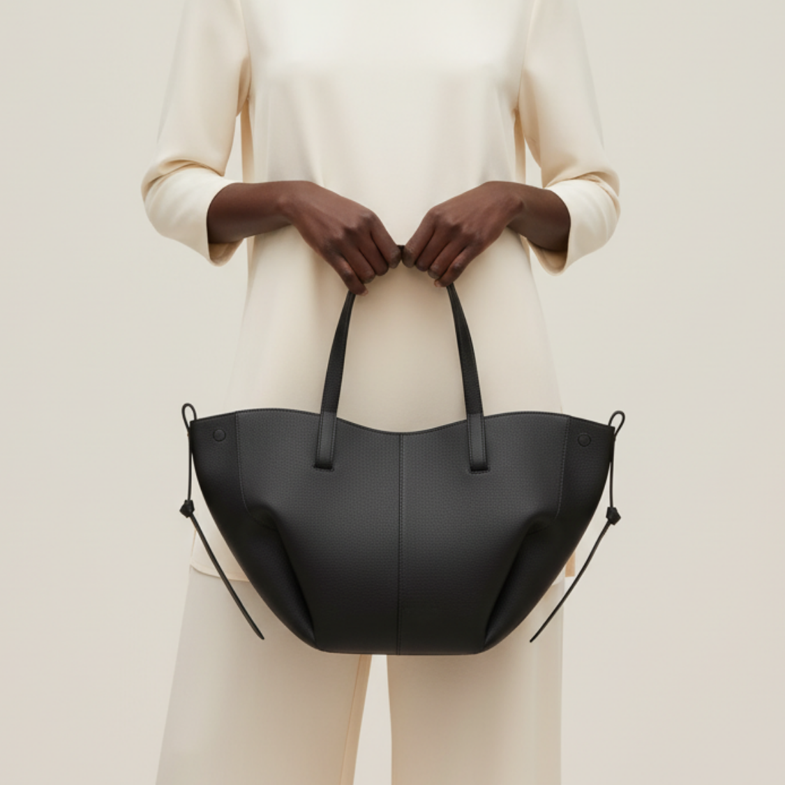 Mini Tote Bag Stella - Black