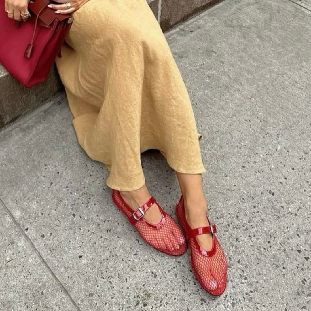 Ballerinas Faubourg - Red