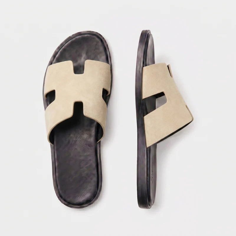 Sandals Amalfi Suede - Cream