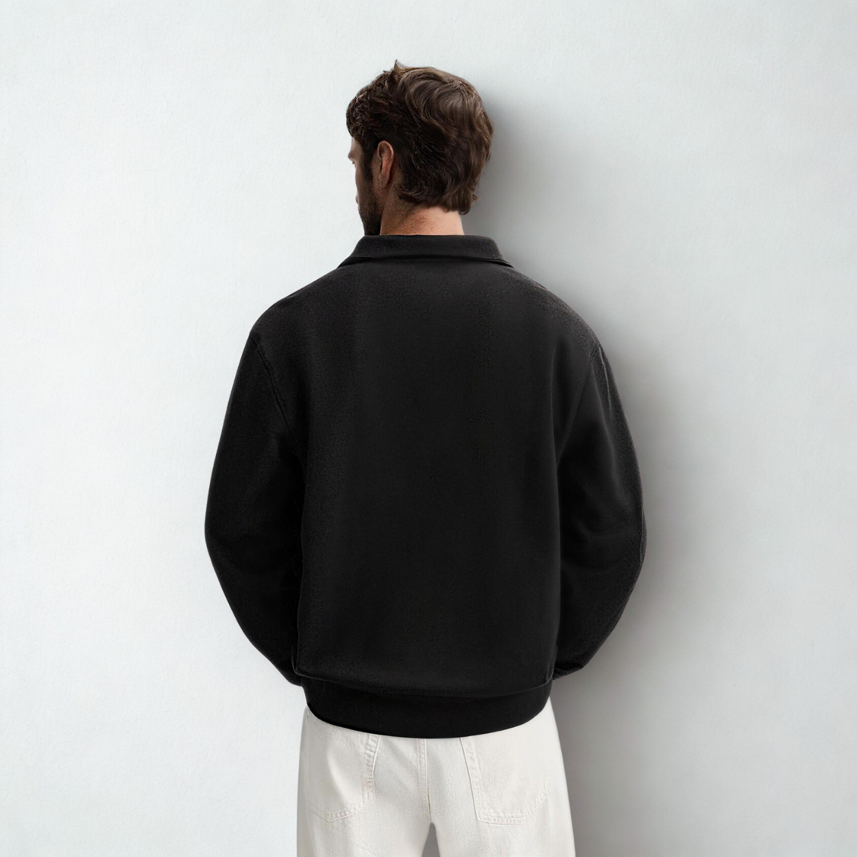 Zip Sweat Oslo - Black