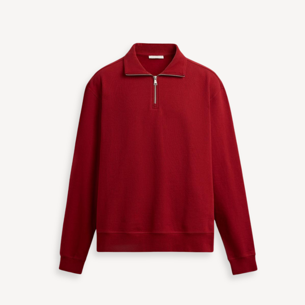 Zip Sweat Oslo - Red