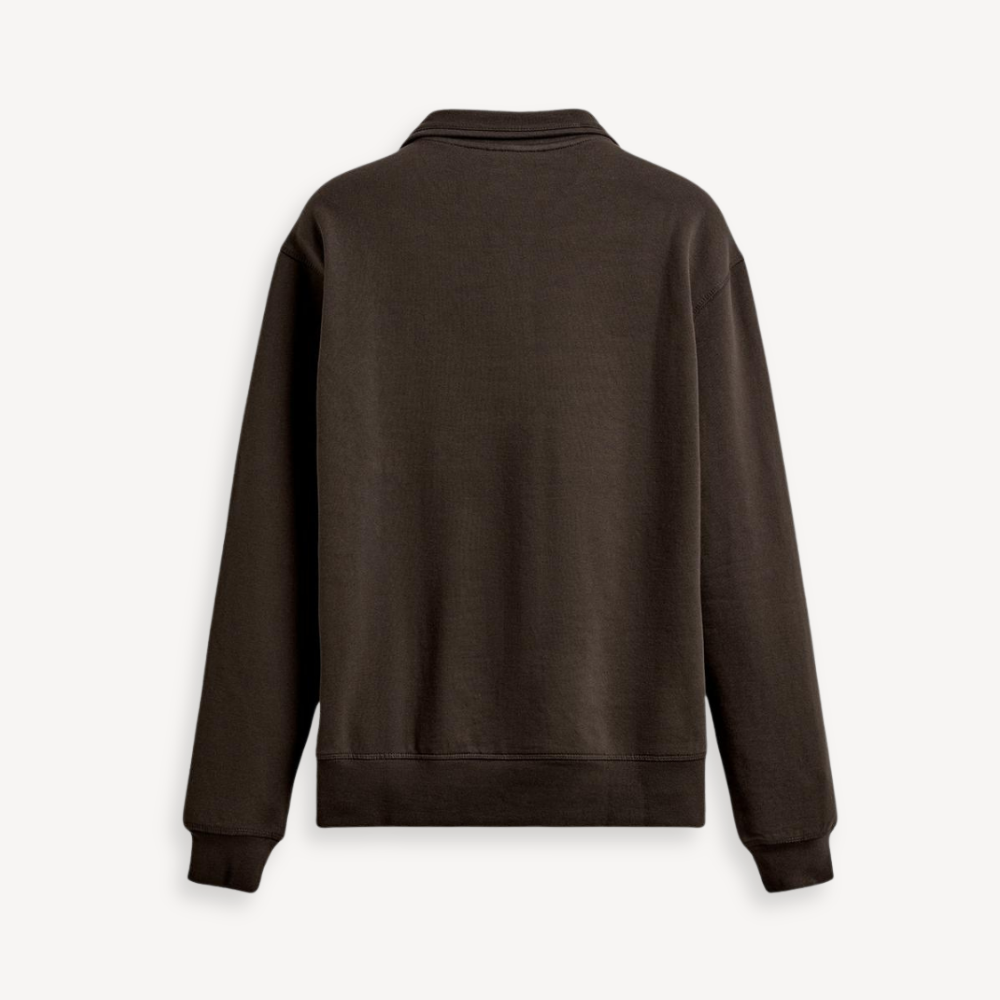 Zip Sweat Oslo - Brown