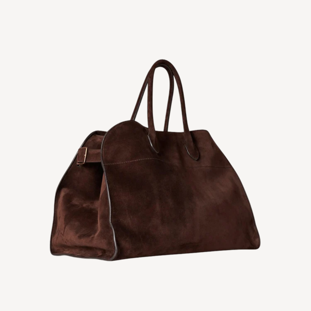Tote Bag Hampton - Suede Chocolate