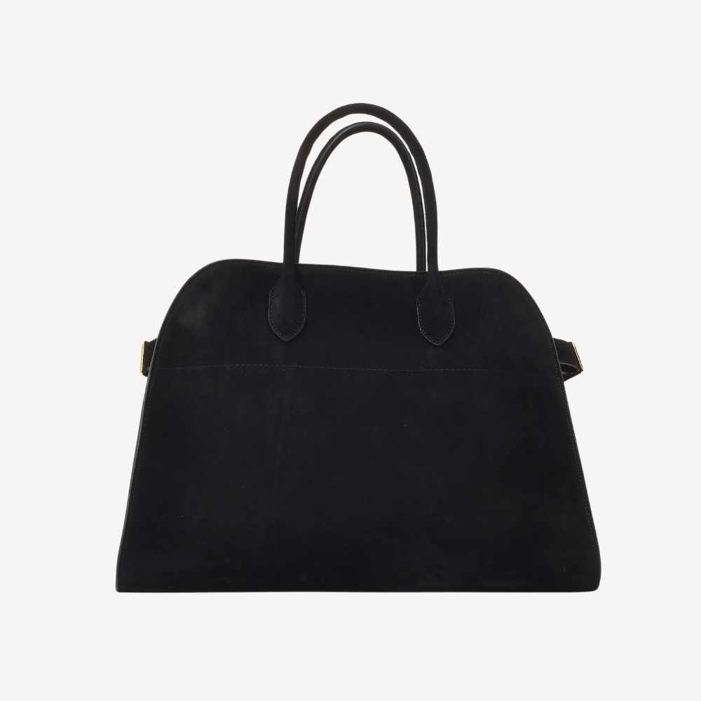 Tote Bag Hampton - Suede Black