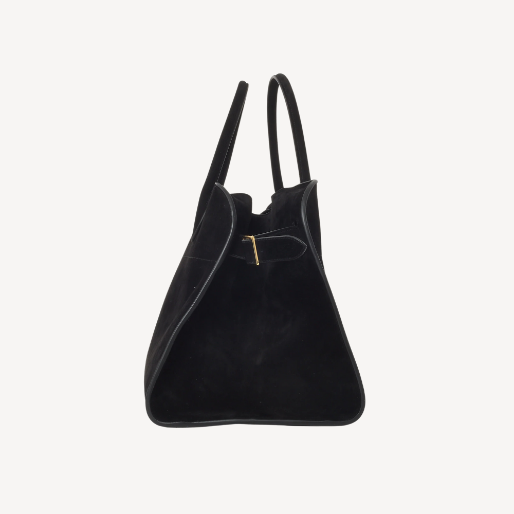 Tote Bag Hampton - Suede Black