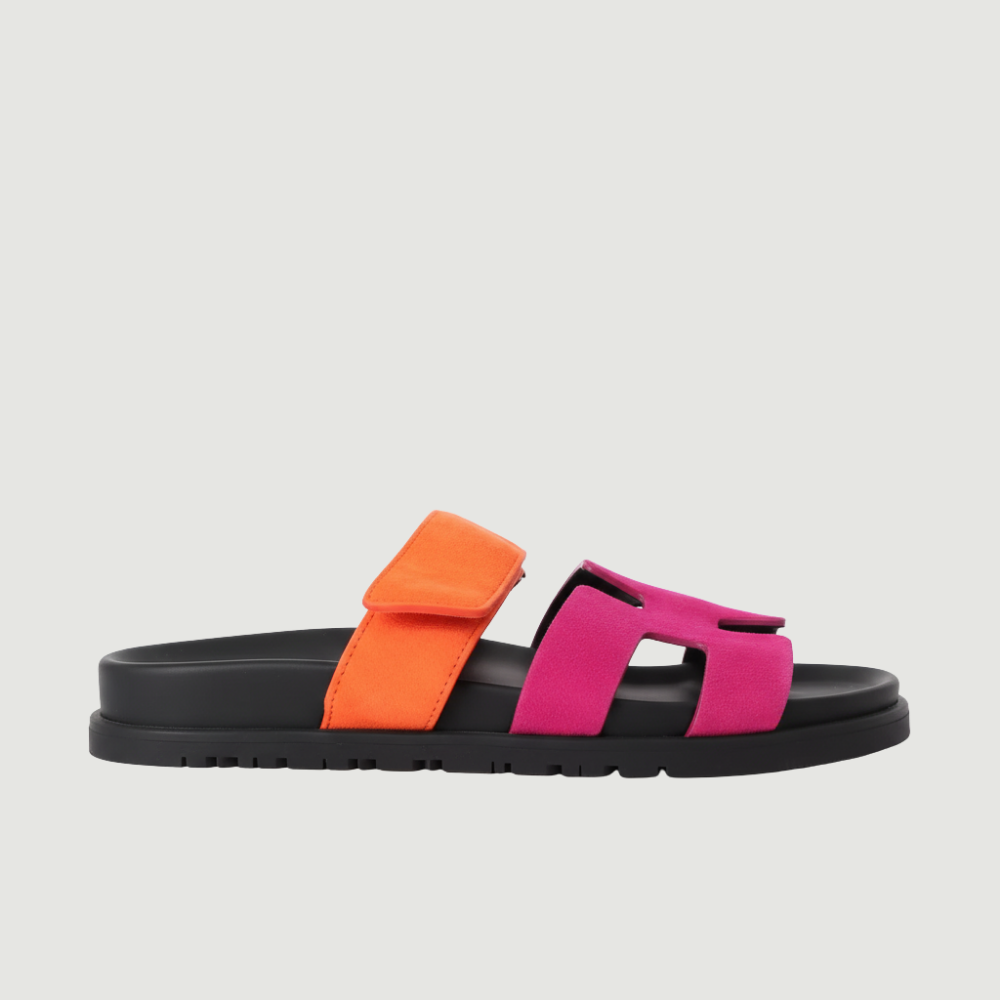 Sandals Roma - Orange & Pink
