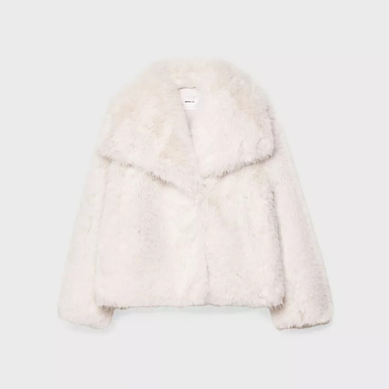 Faux Fur Coat Moscow - White