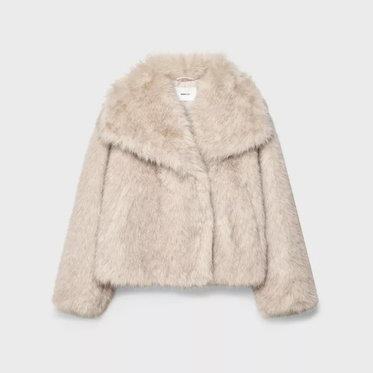 Faux Fur Coat Moscow - Beige