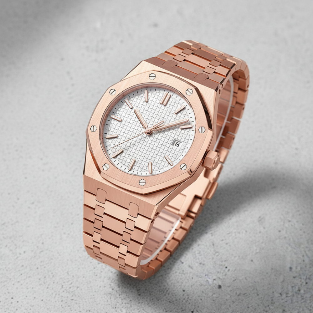 Royal Geneva 41mm - Rose Gold / Ice