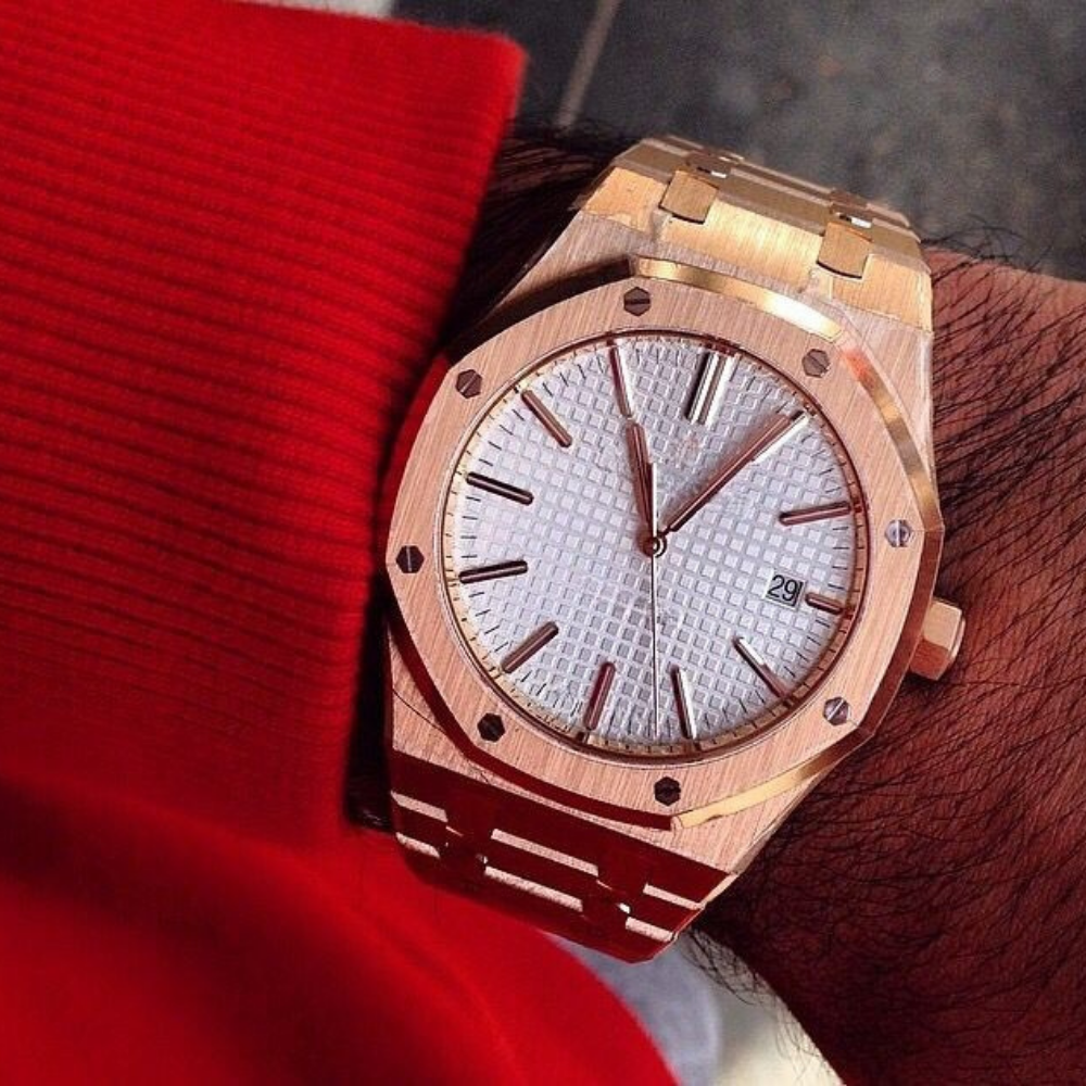 Royal Geneva 41mm - Rose Gold / Ice