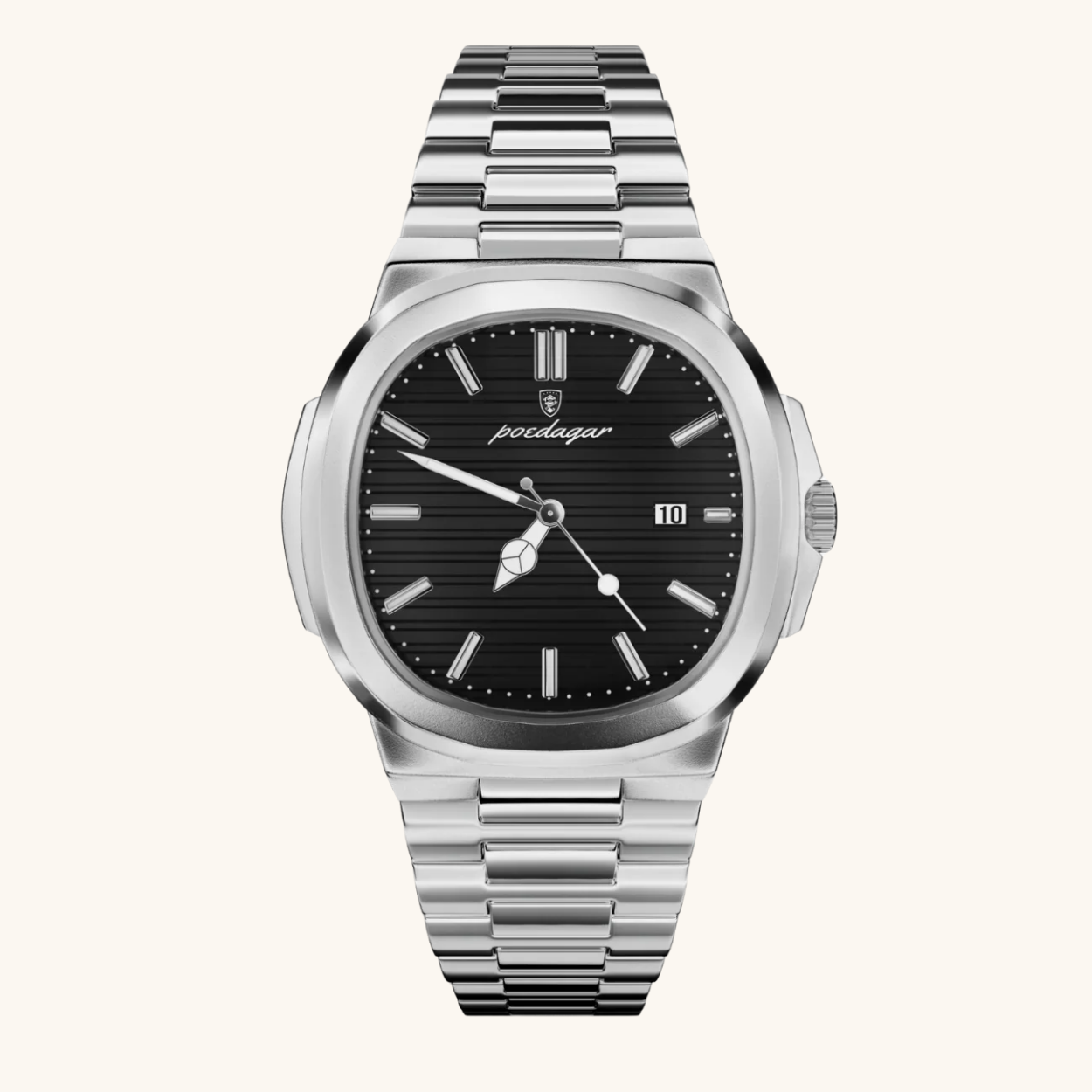 King Nautilus 41mm - Silver & Stone