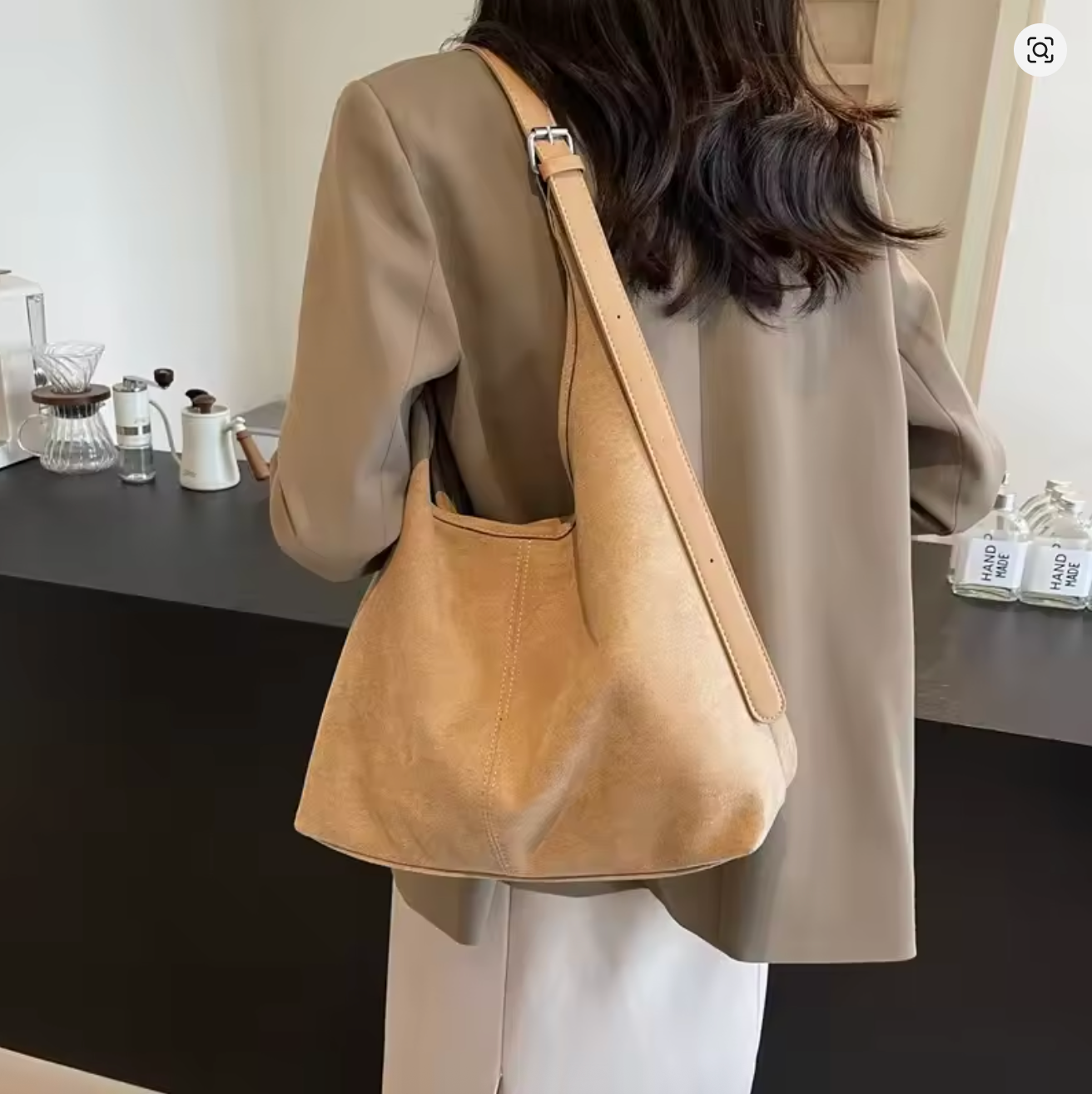 Hobo Bag Solène - Beige