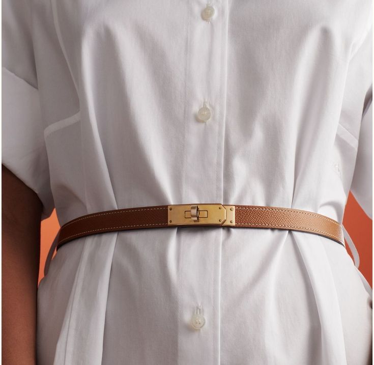 Adjustable Belt Paris - Brown Gold