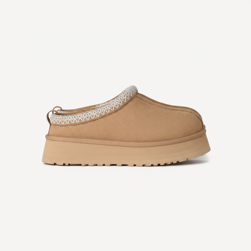 Platform Mules Sydney - Beige