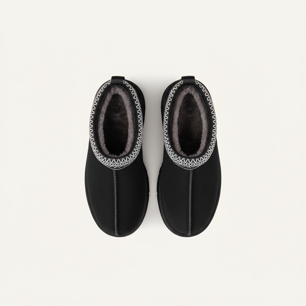 Platform Mules Sydney - Black