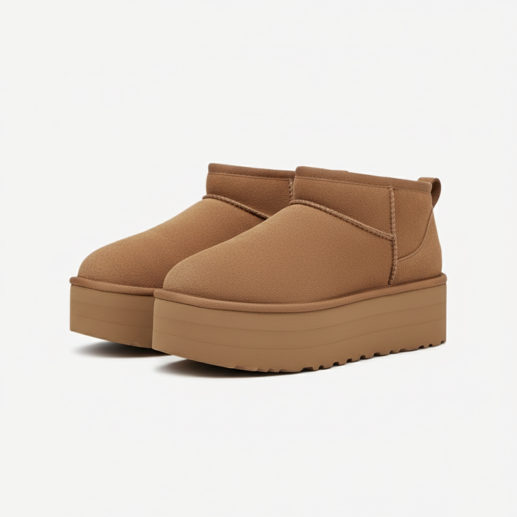 Mini Platform Ankle Boot Sydney - Brown