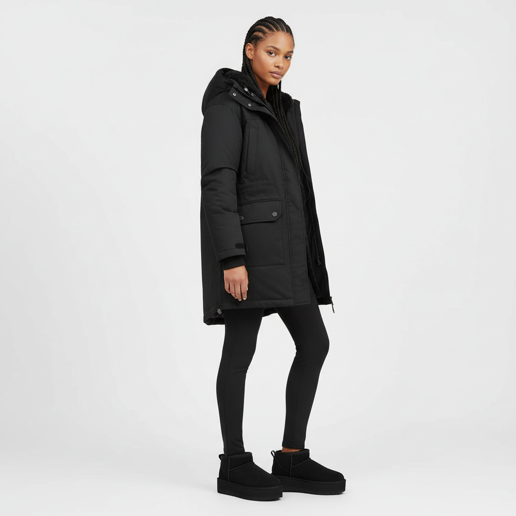 Mini Platform Ankle Boot Sydney - Black