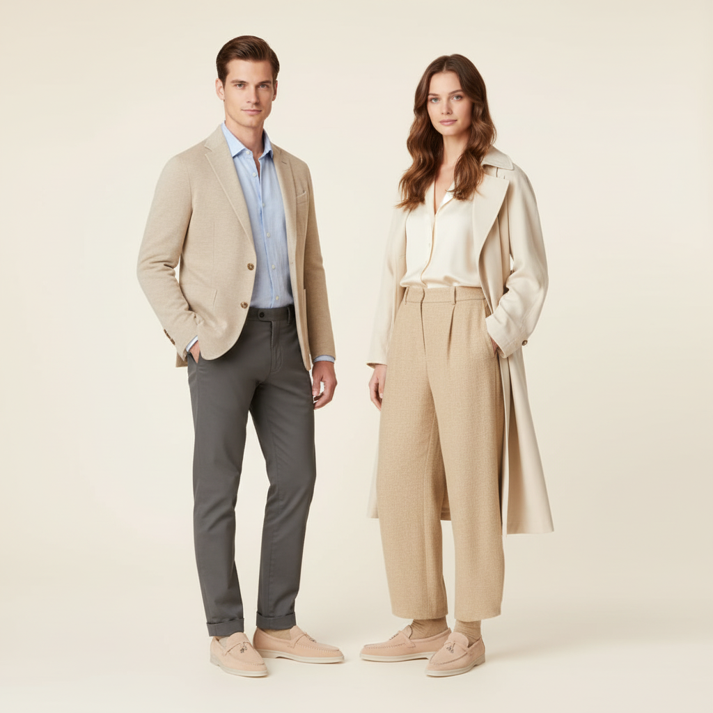 Loafers Milano - Light Pink