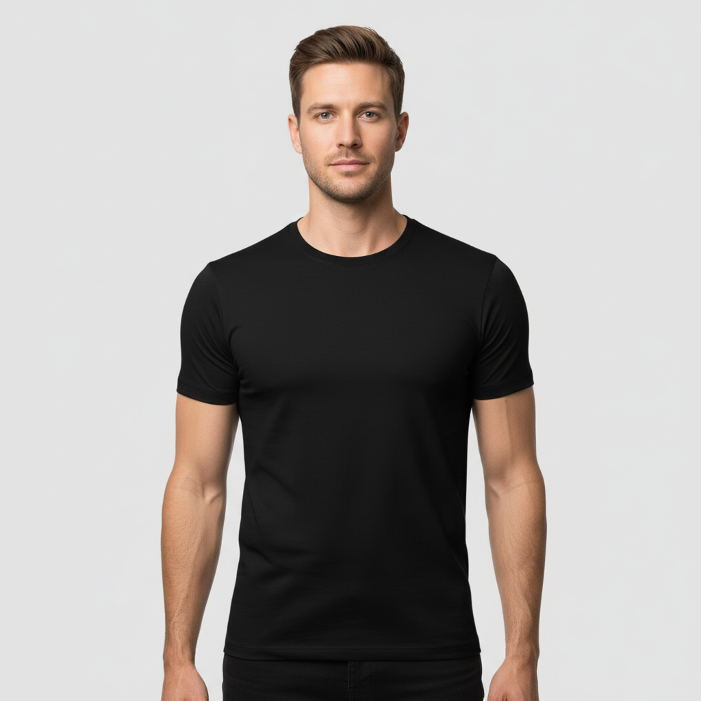 T-shirt Perfect Fit Athens - Black