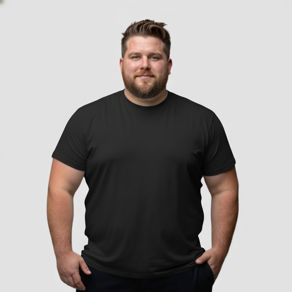 T-shirt Perfect Fit Athens - Black