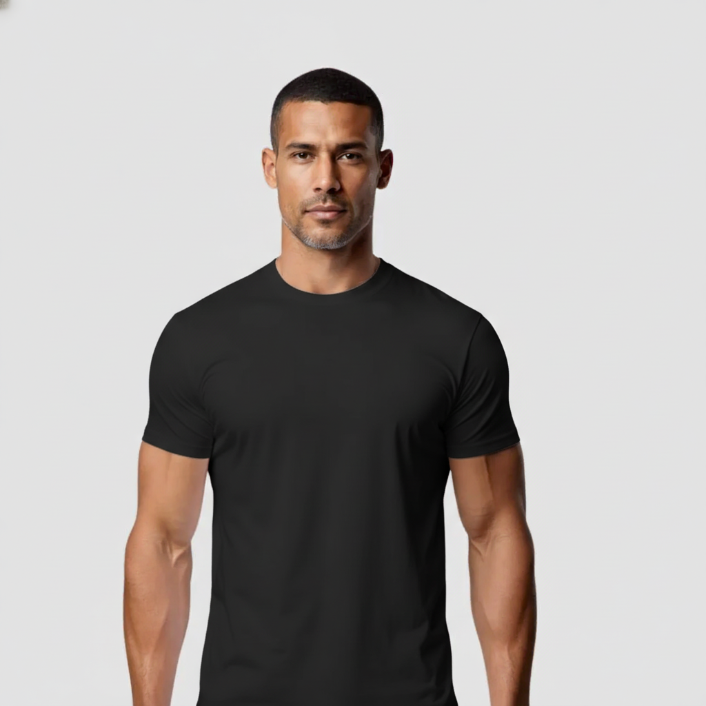 T-shirt Perfect Fit Athens - Black