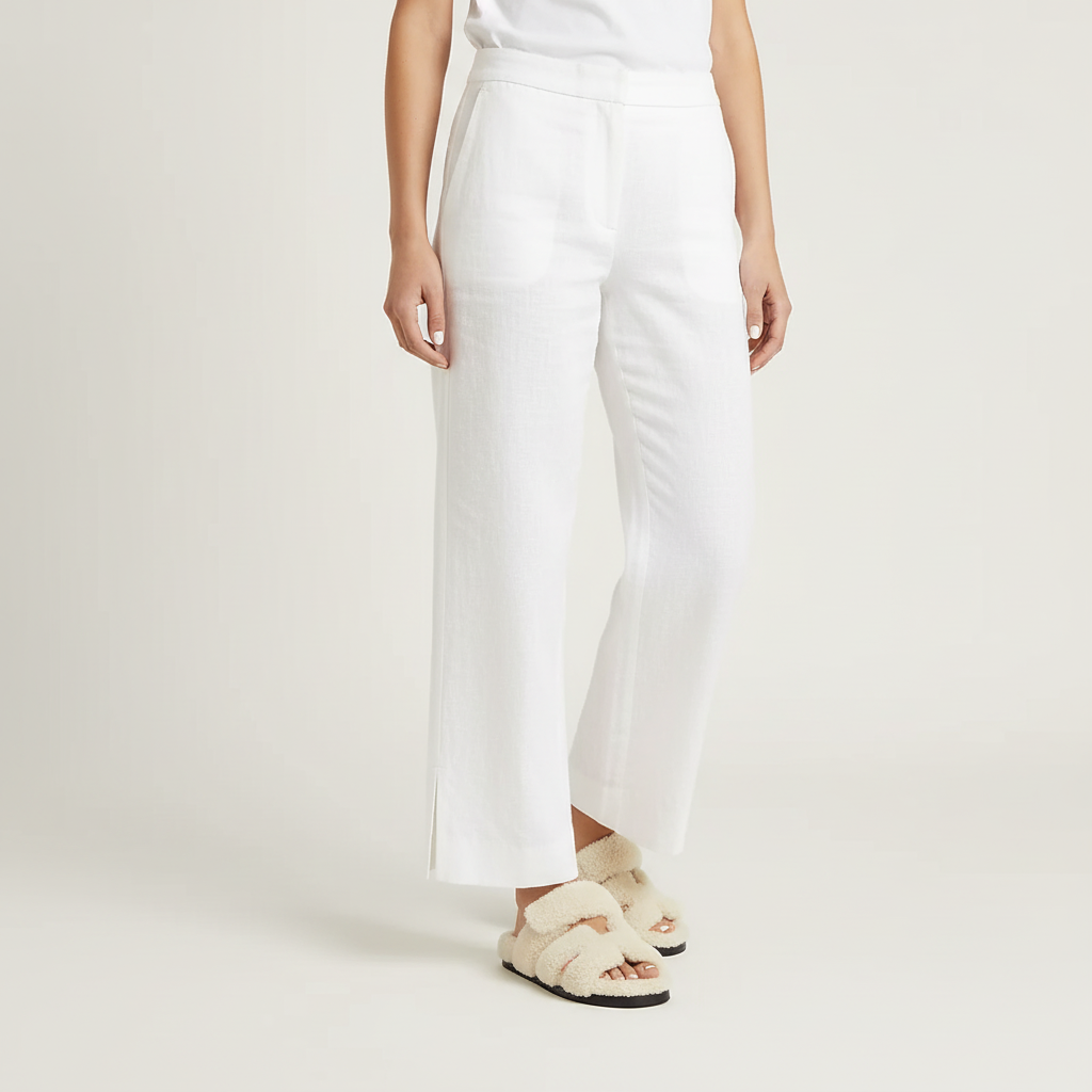 Sandals Roma - White Fur / Winter Edition