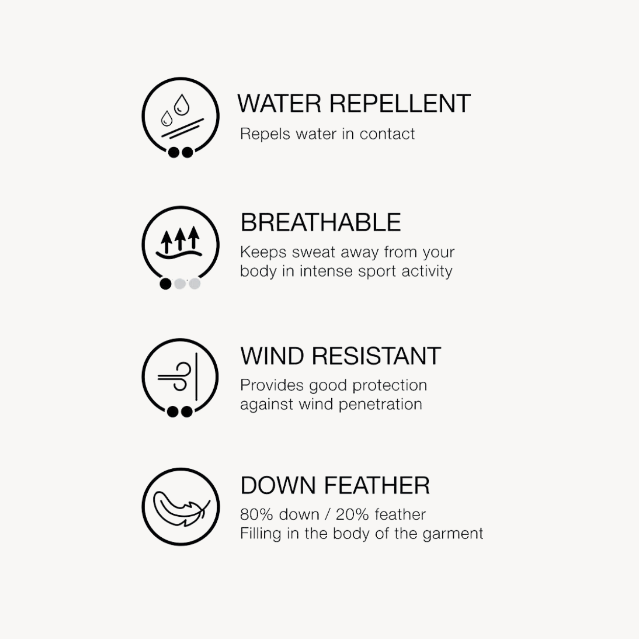 Puffer Jacket Mont Blanc - Black