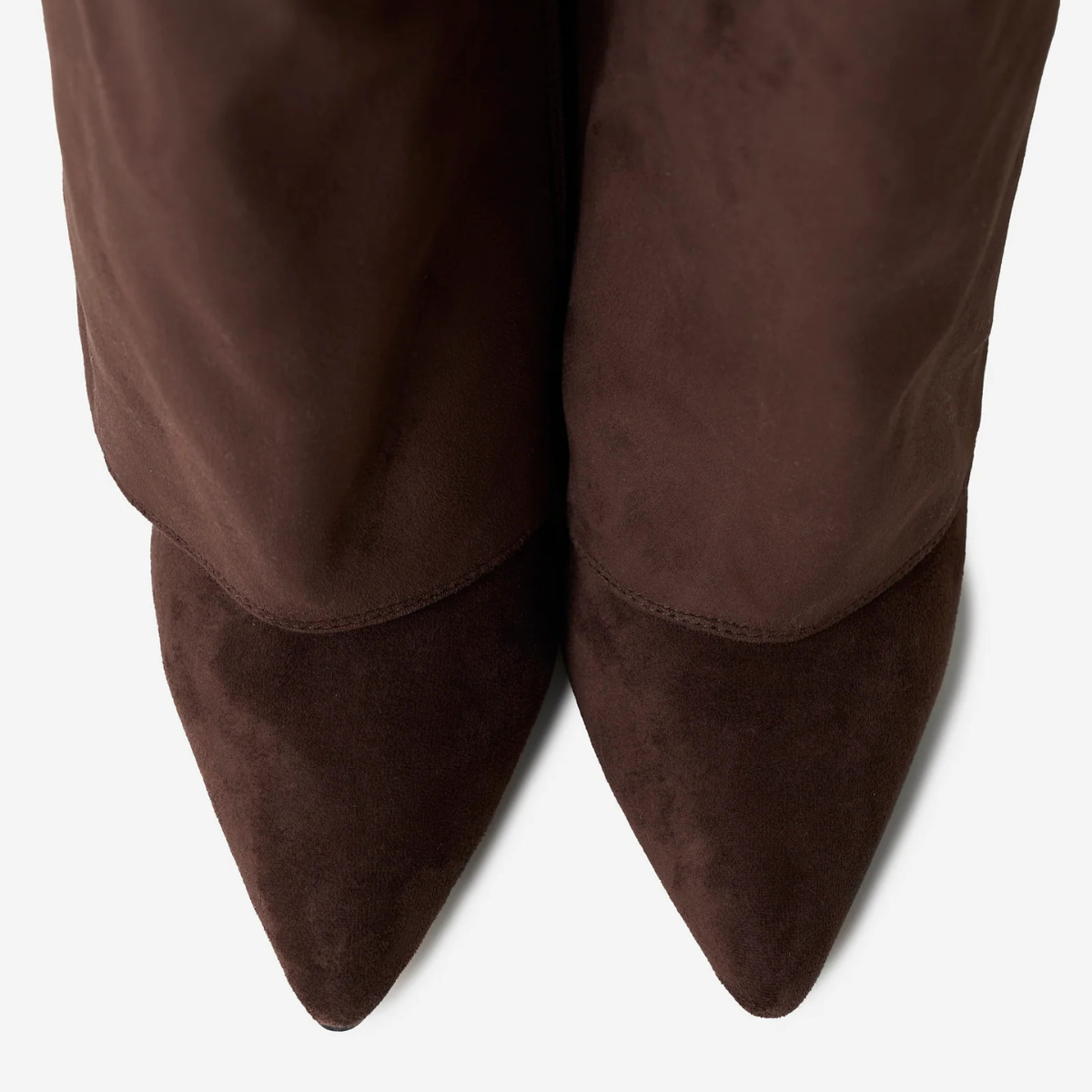 Suede High Boots New York - Brown