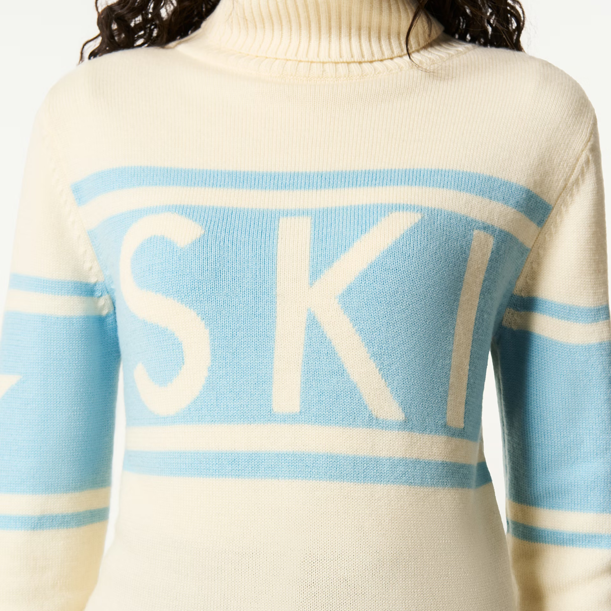 Knit Sweater Chamonix - Ice blue
