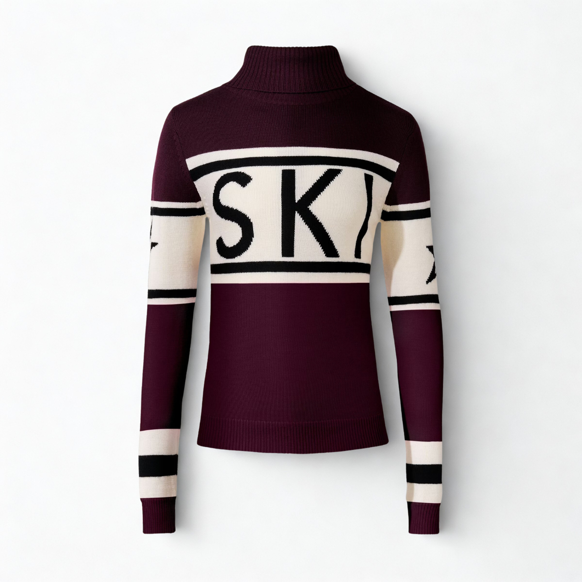 Knit Sweater Chamonix - Burgundy
