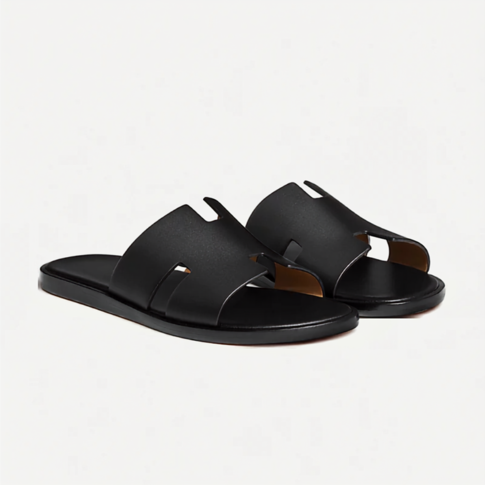 Sandals Amalfi Leather - Black