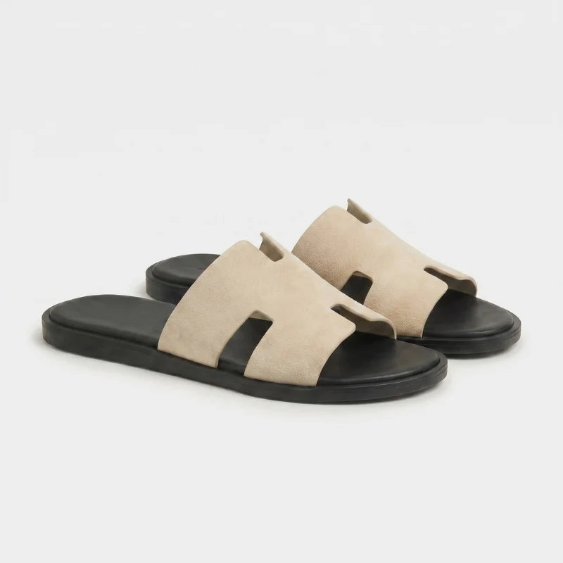 Sandals Amalfi Suede - Cream