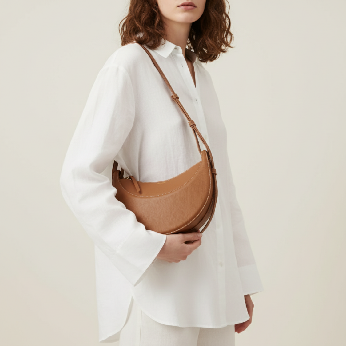 Shoulder Bag Luna - Brown