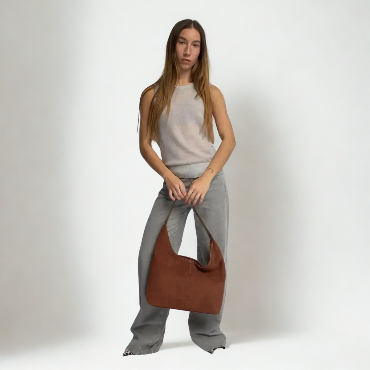 Hobo Bag Solène - Camel