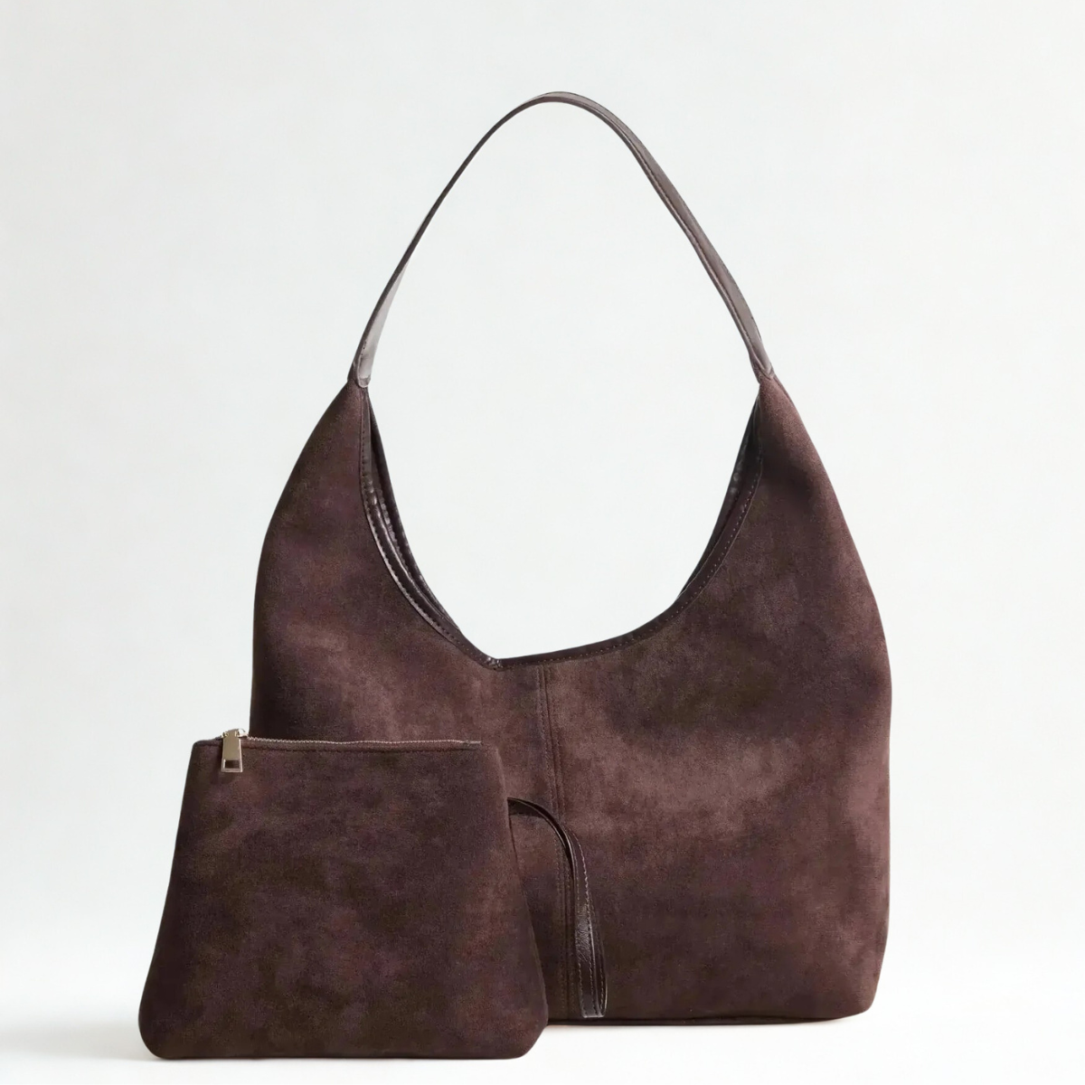 Hobo Bag Solène - Dark Brown