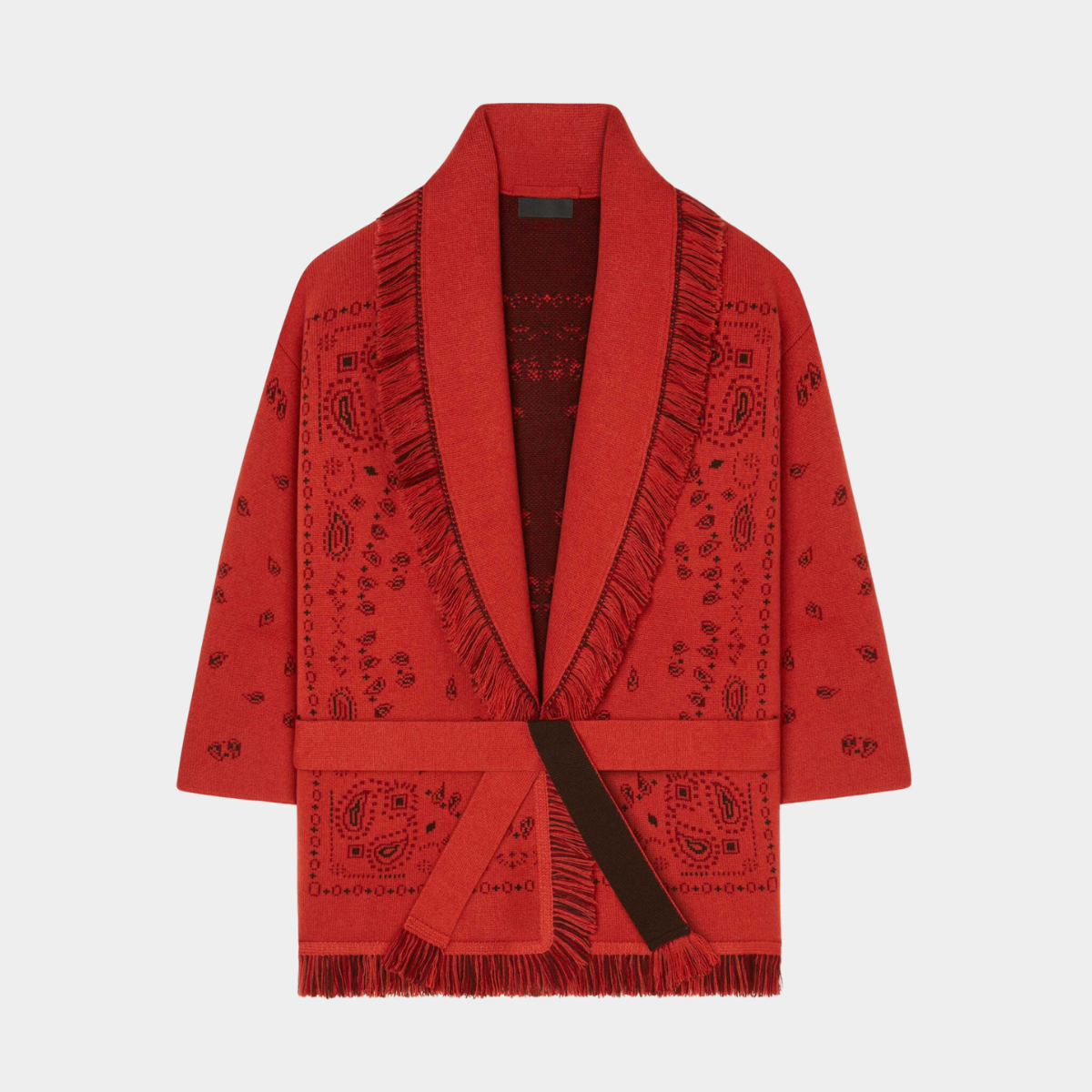 Cardigan bandana Persia - Poppy Red
