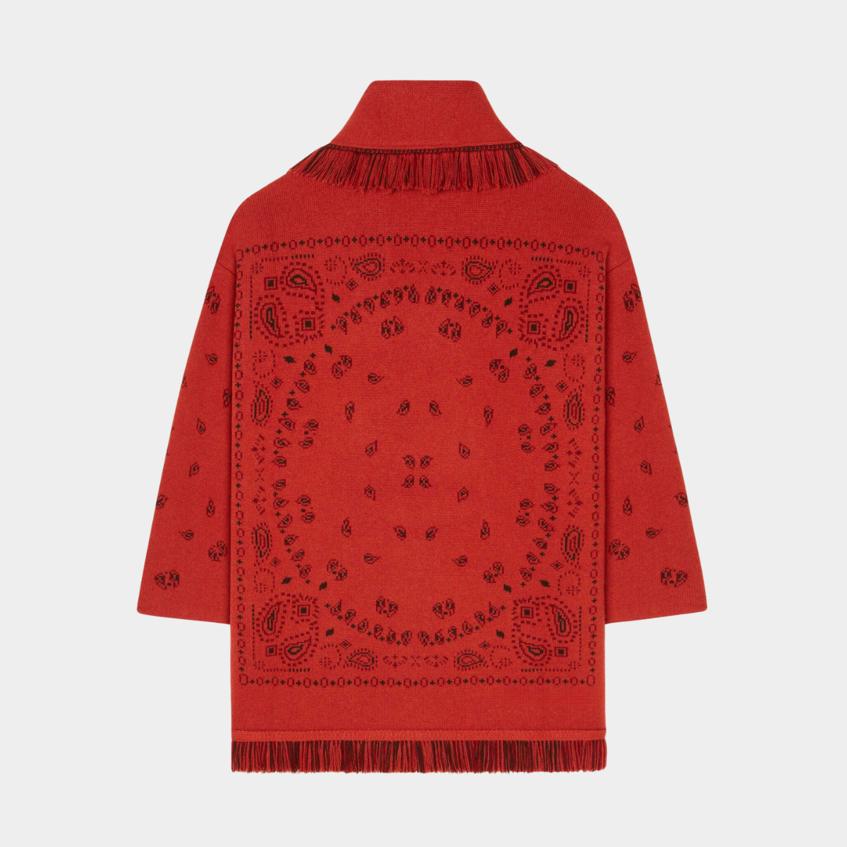 Cardigan bandana Persia - Poppy Red