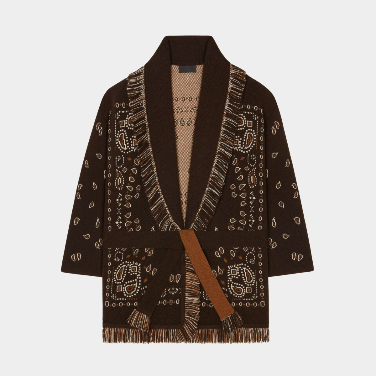 Cardigan bandana Persia - Brown