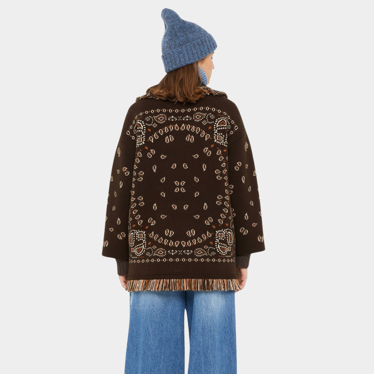 Cardigan bandana Persia - Brown