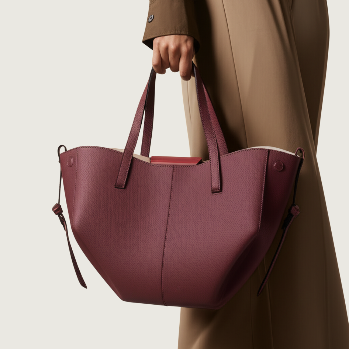 Mini Tote Bag Stella - Burgundy / Limited Edition