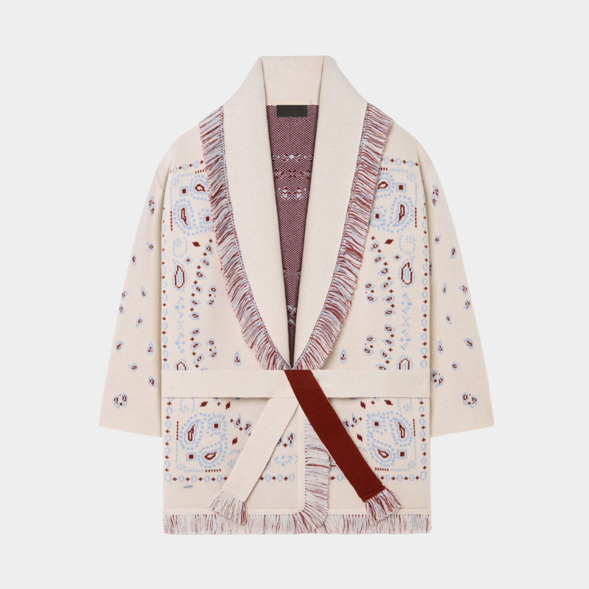 Cardigan bandana Persia - White