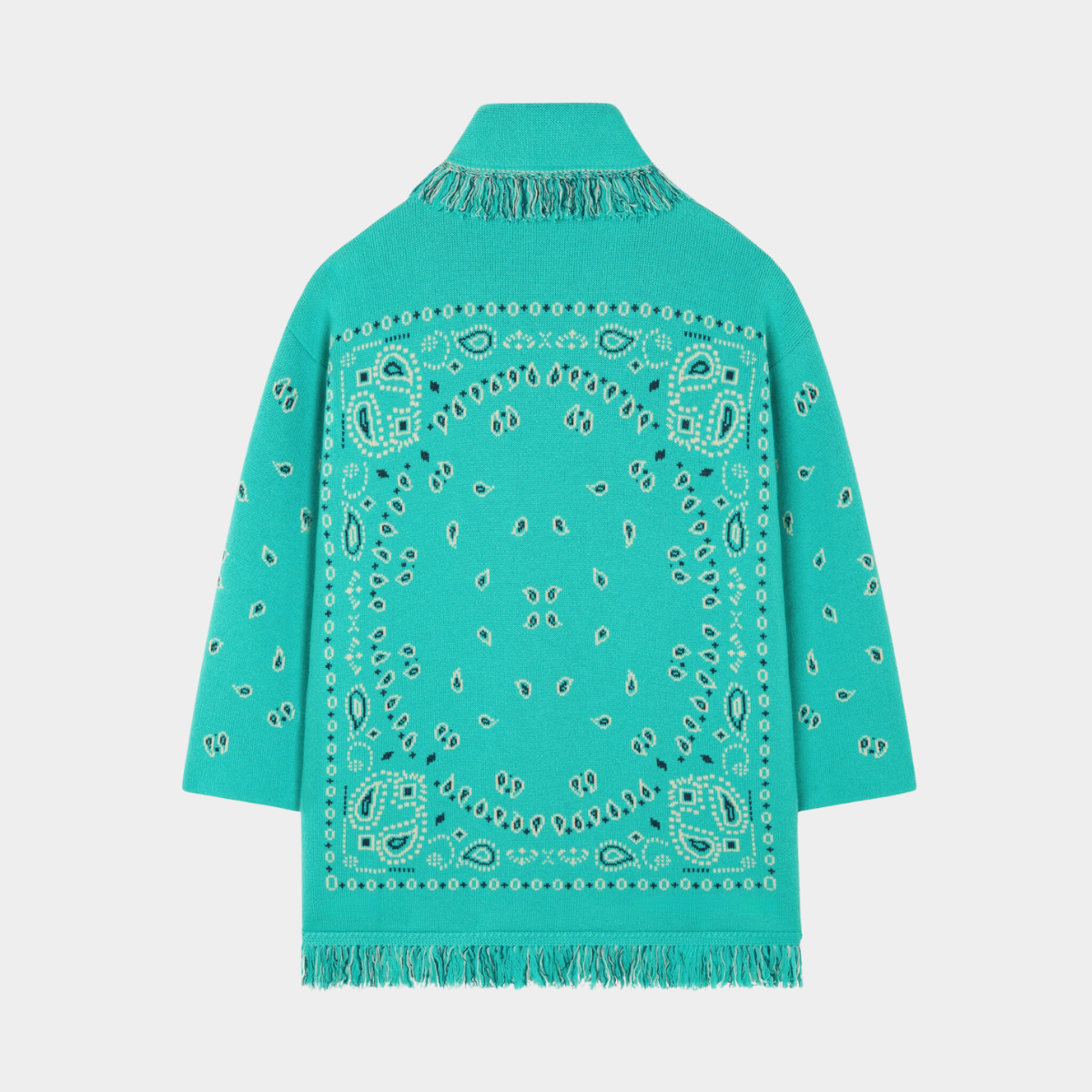 Cardigan bandana Persia - Turquoise Blue