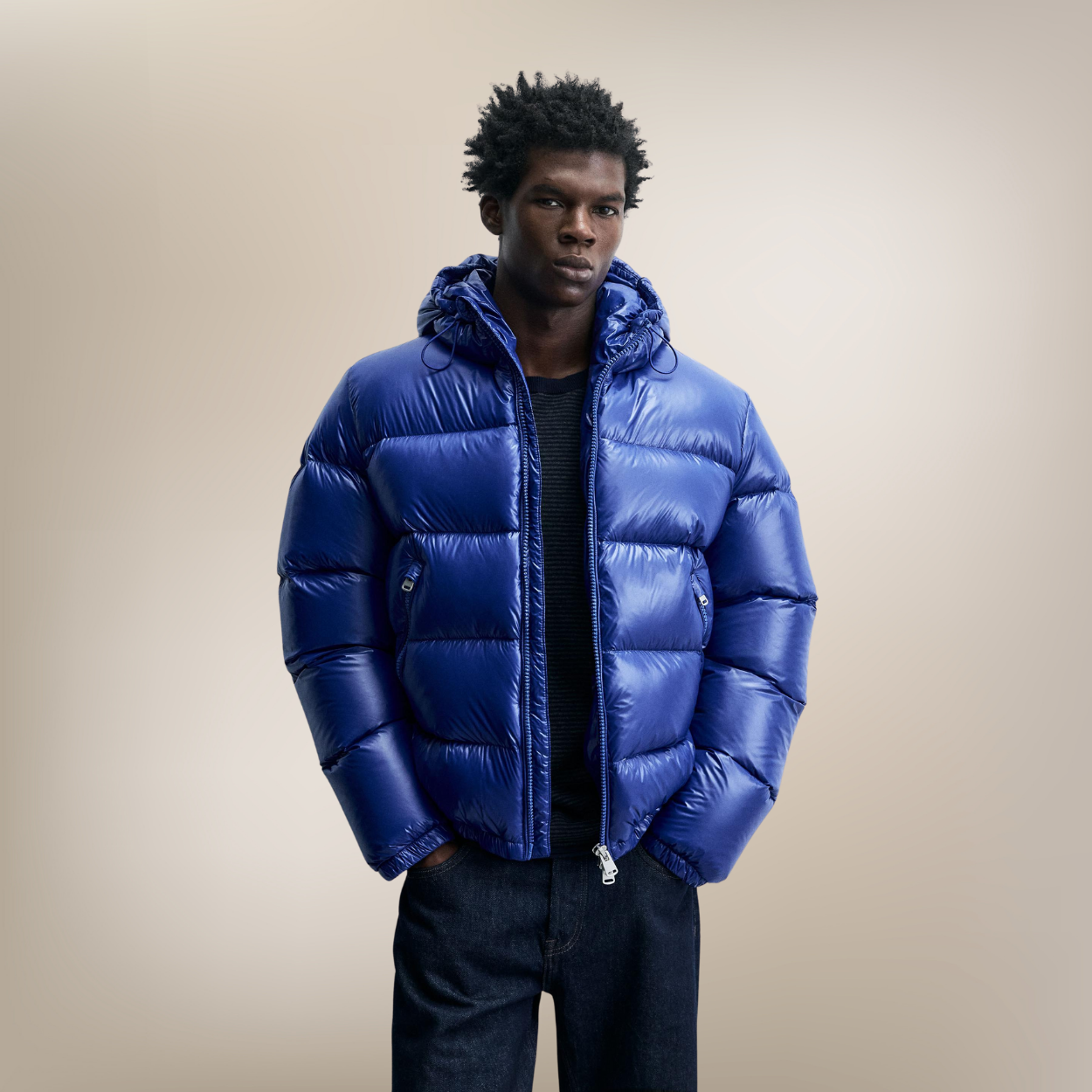 Puffer Jacket Mont Blanc - Electric blue