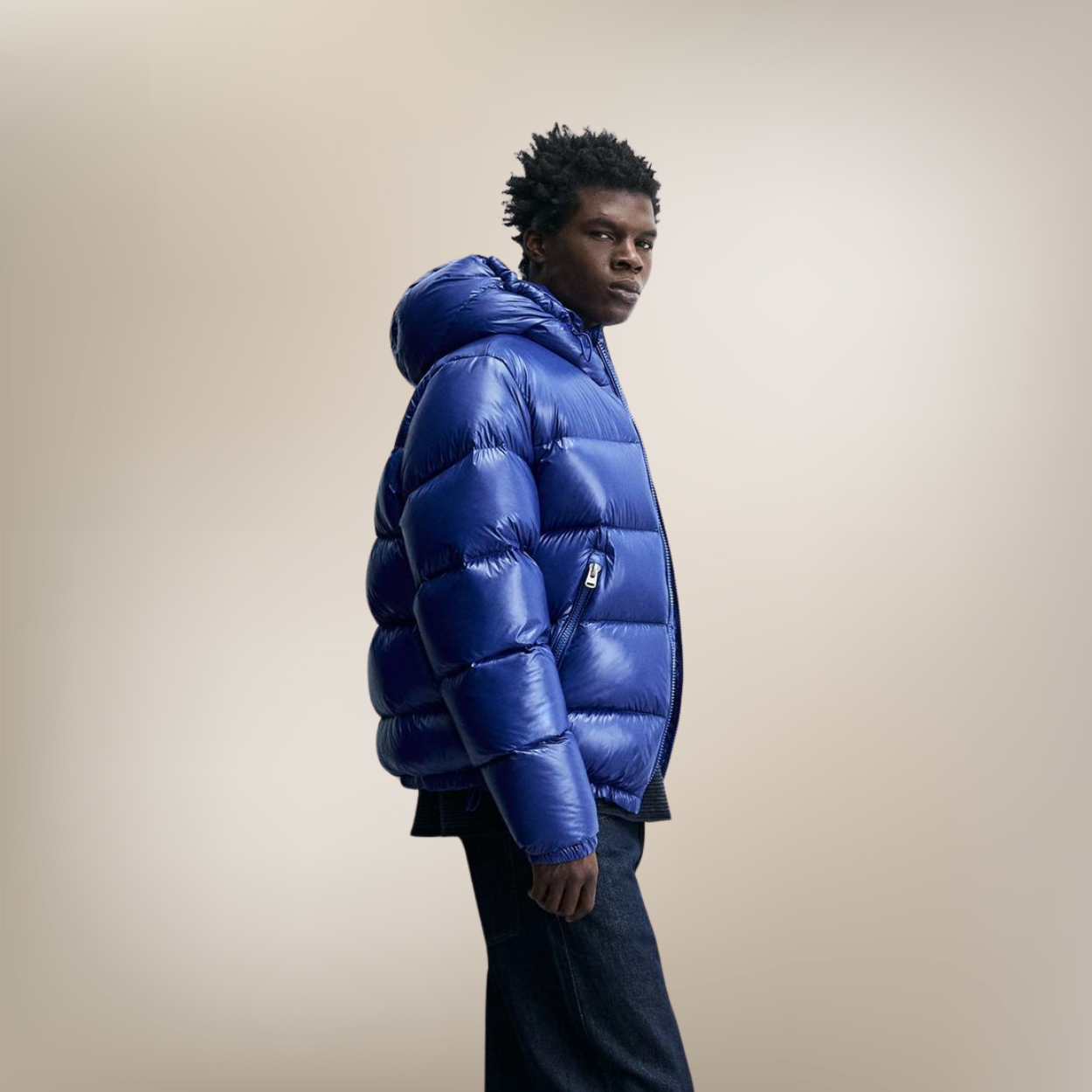 Puffer Jacket Mont Blanc - Electric blue