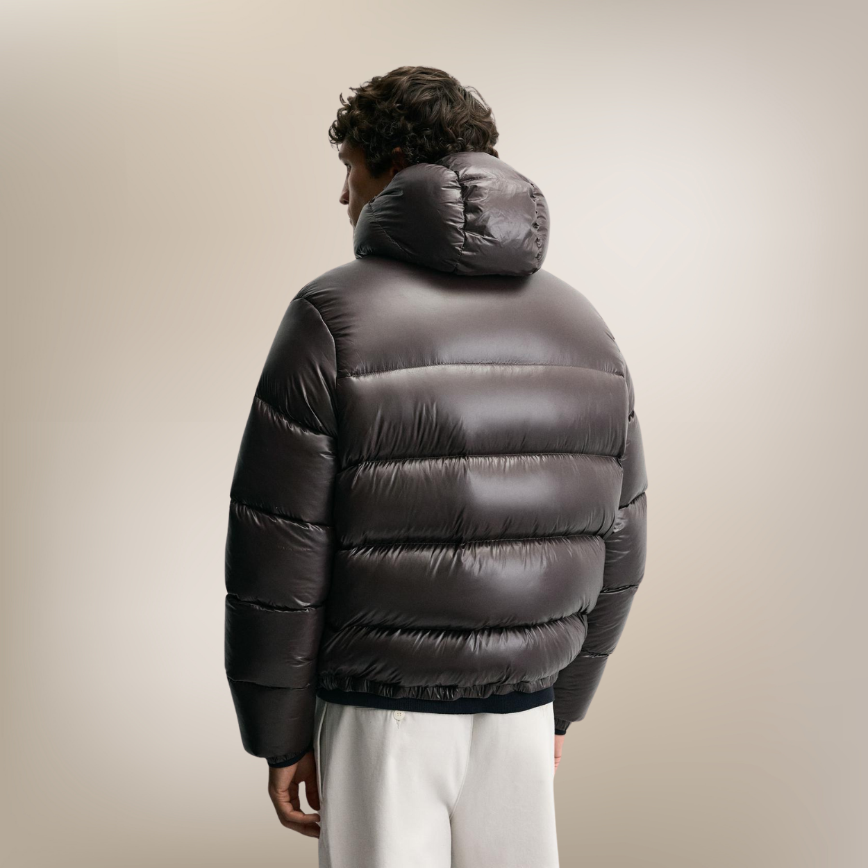 Puffer Jacket Mont Blanc - Dark chocolate